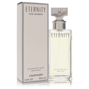 ETERNITY by Calvin Klein Eau De Parfum Spray 3.4 oz 3.4 oz for Women