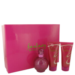 Fantasy by Britney Spears Gift Set - 3.3 oz Eau De Parfum Spray + 3.3 oz Body Lotion + 3.3 oz Shower Gel  for Women