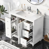 contemporary-white-bathroom-vanity-cabinet-36x18x34-inches-4-drawers-1-cabinet-door-multipurpose-storage-resin-integrated-sink-adjustable-shelves-solid-wood-frame-with-mdf-1-1