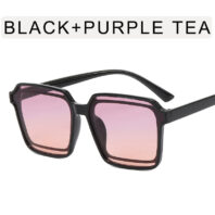 Fashion Square Sunglasses Women Large Frame Glasses Retro Sunglass Hollow Out Luxury Designer Eyewear UV400 Sun Glass Shades