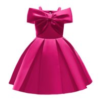 Baby Girl Solid Color Sling Princess Fashion Dress Children's Formal Dress