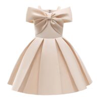 Baby Girl Solid Color Sling Princess Fashion Dress Children's Formal Dress