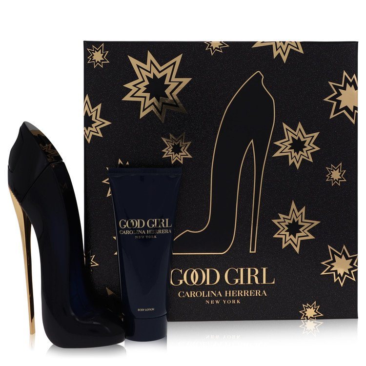 Good Girl by Carolina Herrera Gift Set — 2.7 oz Eau De Parfum Spray + 3.4 oz Body Lotion for Women
