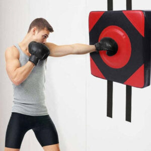 1pc Stylish Boxing Sand Bag with TwoTone Square Pattern