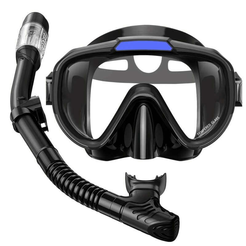 Enhanced Silicone Diving Set Antifog Mask Breathing Tube